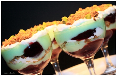 Pistachio Pudding Parfait